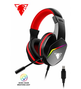 Jedel Gaming GH-269 7.1 USB Mikrofonlu RGB Oyuncu Kulaklığı - Siyah/Kırmızı
