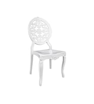 Mandella Diva Sandalye C Modeli (2 Adet) Beyaz