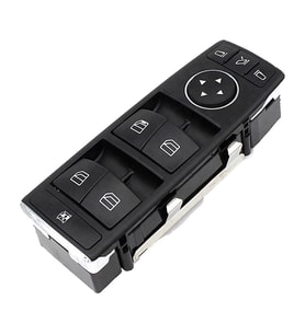 Mercedes W204 C Serisi Sol Dörtlü Cam Düğmesi Anahtarı 2008-2014