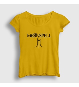 Presmono Kadın Sarı Trident Moonspell T-Shirt 165767tt (Sarı)