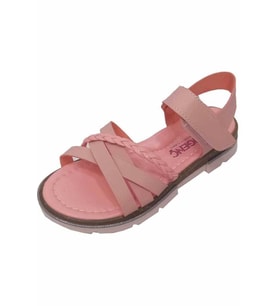 Şirin Genç Comfort Örğü Kız Çocuk Sandalet Pudra