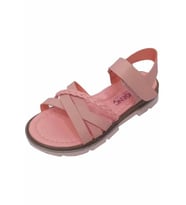 Şirin Genç Comfort Örğü Kız Çocuk Sandalet Pudra