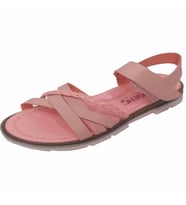 Şirin Genç Comfort Örğü Kız Çocuk Sandalet Pudra