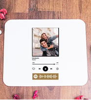 Kişiye Özel Spotify Tasarım Fotoğraflı Mouse Pad