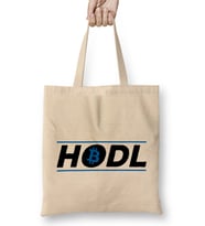 HODL Bitcoin Cryptocurrency Hold BTC Bez Çanta Uzun Saplı