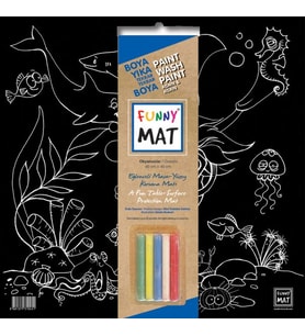 Funny Mat Black Okyanus (Tebeşirli)