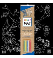 Funny Mat Black Okyanus (Tebeşirli)