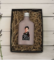 BK Gift Hediye Kutulu Kişiye Özel The Baba Karikatürlü Mat Gri Tasarım Cam Şişede 200 ml Kolonya-5, Babaya Hediye, Babalar Günü Hediyeleri, Hediyelik Baskılı Kolonya