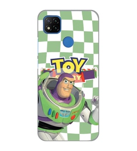 Redmi 9C / Redmi 10A Uyumlu Toy Story Buzz Desenli Şeffaf Telefon Kılıfı