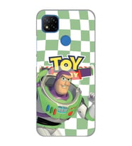 Redmi 9C / Redmi 10A Uyumlu Toy Story Buzz Desenli Şeffaf Telefon Kılıfı