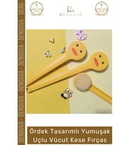 #KeseFırçası Ördek Tasarımı Yumuşak Uçlu Sırt Kesesi Peeling Etkili Masaj Etkili Vücut Kese Fırçası