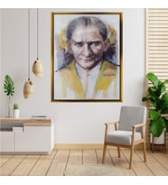 ÇERÇEVELİ ATATÜRK TABLO S676