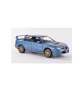 Impreza Wrx Stı, Met.-mavi-gri, Araba, Hazır, Motormax 1: 24