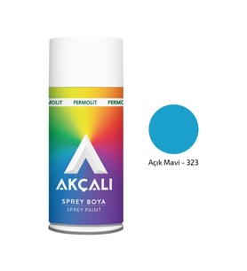Akçalı Sprey Boya 400 ml 323 Açık Mavi