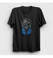 Presmono Unisex Siyah Sub Zero V3 Mortal Kombat T-Shirt 147883tt