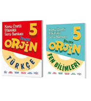 FENOMEN YAYINCILIK 5.SINIF ORJİN TÜRKÇE - FEN BİLİMLERİ KONU ÖZETLİ ETKİNLİKLİ SORU BANKASI