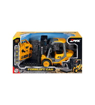 1:18 Ölçek Full Fonksiyonlu 9 Kanallı Uzaktan Kumandalı Şarjlı Işıklı Forklift 30 Cm