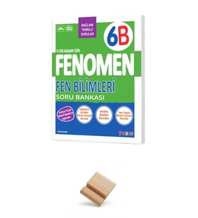 Fenomen 6. Sınıf Maarif 6B Fen Bilimleri Soru Bankası + Telefon Standı