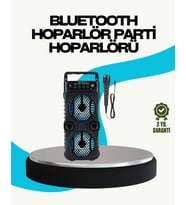 Led Işıklı Kablosuz Hoparlör – Bluetooth, Fm Radyolu, Taşınabilir Şarjlı - Lisinya