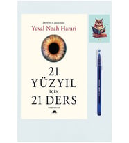 21 Yüzyıl için 21 Ders - Yuval Noah Harari - Kolektif Kitap - Pensan Büro Mavi Tükenmez Kalem