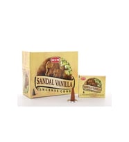 Kişiye Özel Sandal Vanilla Aromalı Konik Tütsü