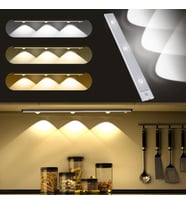 Hareket Sensörlü - Dekoratif Gece Lambası - USB Şarjlı LED AYDINLATMA 40 cm BEYAZ KASA