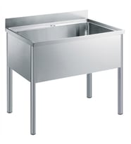 Electrolux Professional Yıkama Tezgahı, 1 Evyeli (960x510xh340mm) VLP1201SEN