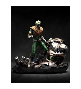 Power Rangers Green Verde Figür Büyük Boy 25CM