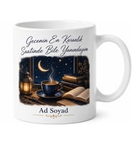 Yurt Odası Arkadaşına Gece Kahvesi Sınav Haftası Yoldaş Kupası Hediye Bardak