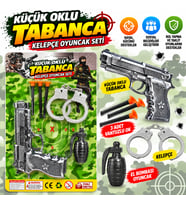 Küçük oklu Tabanca Kelepçe Oyuncak Seti