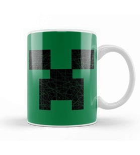 Scratched Creeper Kupa Bardak Porselen