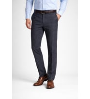 Caserta Klasik Fit Likralı Erkek Kanvas Pantolon - 7515 (Füme)