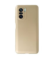 Xiaomi Poco F3 Kılıf First Silikon - Gold