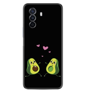 Huawei Nova Y70 Y90 Nova 9 SE  Kılıf Desemli Silikon Aşık Avokadolar 1642