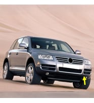 VW Touareg 2003-2006 Ön Tampon Sol Taraf Çeki Kapağı