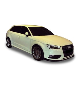 Audi A3 8V 2012 - 2016 PS Yan Marşpiyel Seti (Plastik)