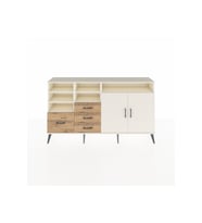 Arges Konsol 7 Raflı 4 Çekmeceli 2 Kapaklı 176x30x99 Aytaşı-Aytaşı/Çam
