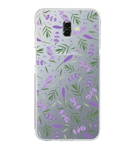 PrintiFy Samsung Galaxy J6 Plus 2018 ile Uyumlu 1mm Slim Fit Water Color 3 Baskılı Şeffaf  Kılıf