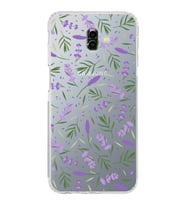 PrintiFy Samsung Galaxy J6 Plus 2018 ile Uyumlu 1mm Slim Fit Water Color 3 Baskılı Şeffaf  Kılıf