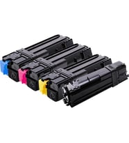 XPlus®  Xerox Phaser 6500 Uyumlu 4 Renk Muadil Toner Seti (Çok Renkli)