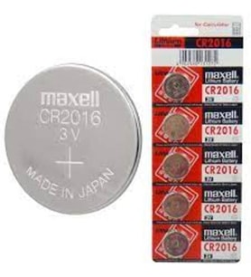 Maxell Cr2016 3v Lityum Para Pil 5li Paket CR 2016