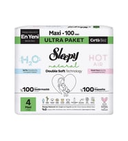 Sleepy Natural Bebek Bezi 4 No Maxi 100 lü Ultra Paket