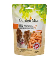 Garden Mix Tavuklu Mini Stick Köpek Ödülü 75 Gr