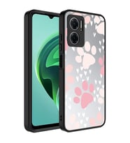Xiaomi Redmi Note 11E Kılıf Aynalı Desenli Kamera Korumalı Parlak Zore Mirror Kılıf Pati