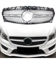 S-Dizayn Mercedes CLA180 W117 Ön Panjur Krom Diamond Model 2014-2019 (Karışık)