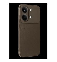 Poco X8 Pro Max Auto Focus Karbon Kapak - Kahverengi