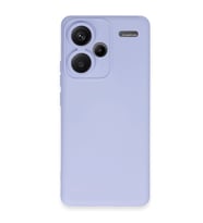 Xiaomi Redmi Note 13 Pro Plus Kılıf Nano İçi Kadife Silikon - Lila