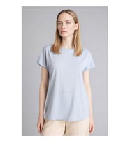 Defacto 26Y801003350 Açık Mavi Kadın T-Shirt H1490AX/BE343