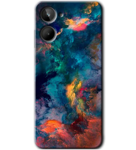 Realme 10 4G Kılıf HD Desen Baskılı Kılıf - Color Storm