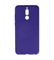 Huawei Mate 10 Lite Kılıf Nano İçi Kadife Silikon - Mor